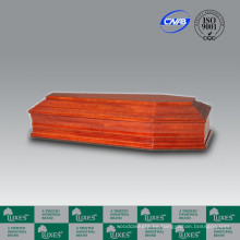 Estilo alemán popular barato madera fúnebre ataúd Casket_China ataúd fabrica